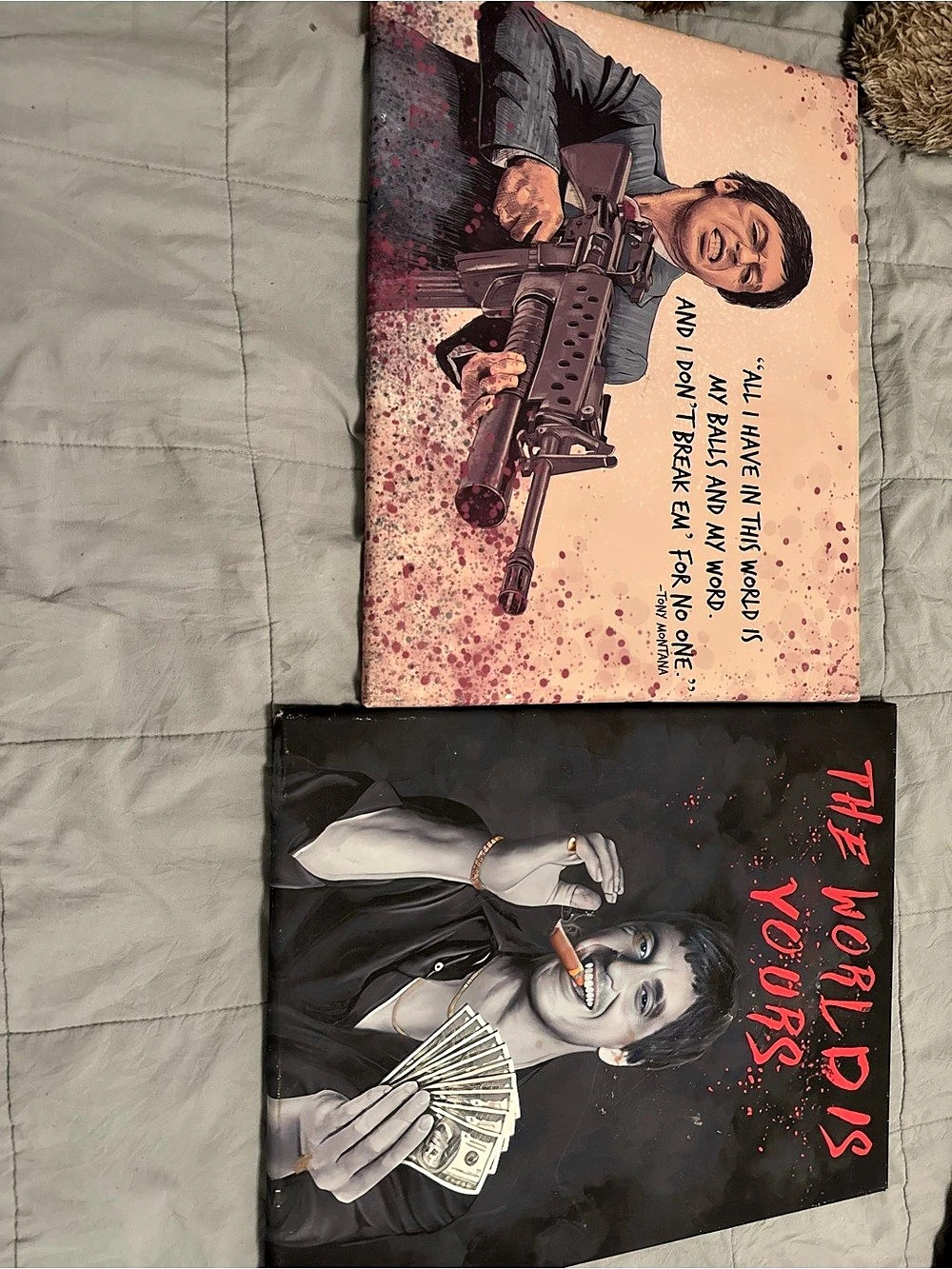 Horror Movie Posters Set of 2